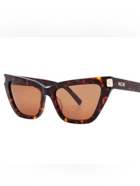 MCM Tortoiseshell Cat-Eye Sunglasses Full Inclusion
